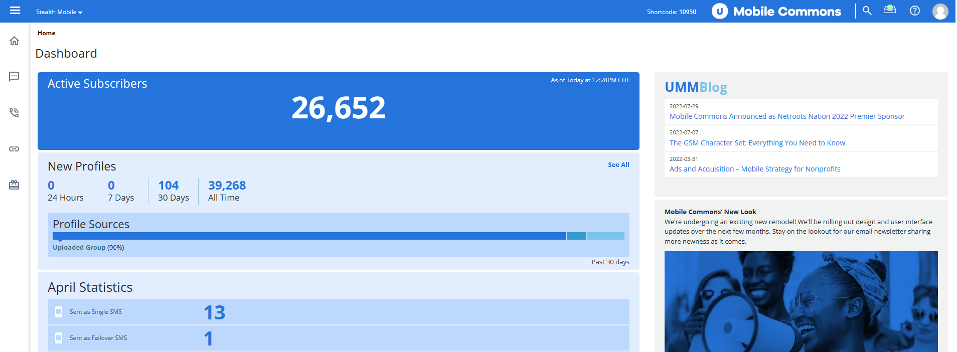 Updated UI for navigation